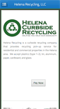 Mobile Screenshot of helenarecycling.com