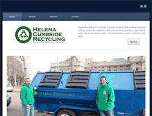 Tablet Screenshot of helenarecycling.com